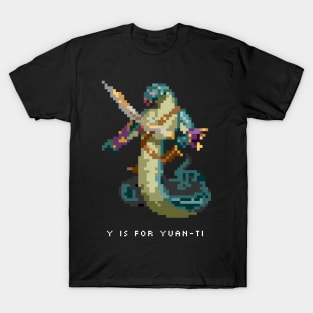 Y is for Yuan-Ti T-Shirt